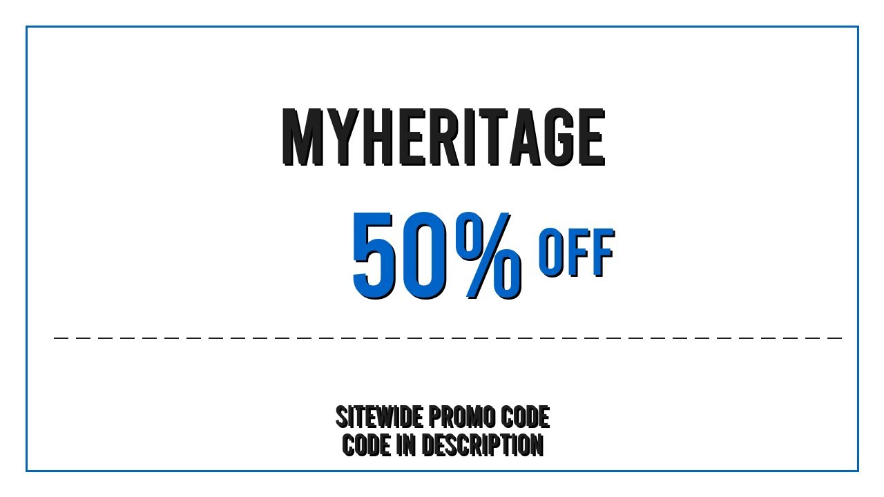 MyHeritage Promo Code 2025 June