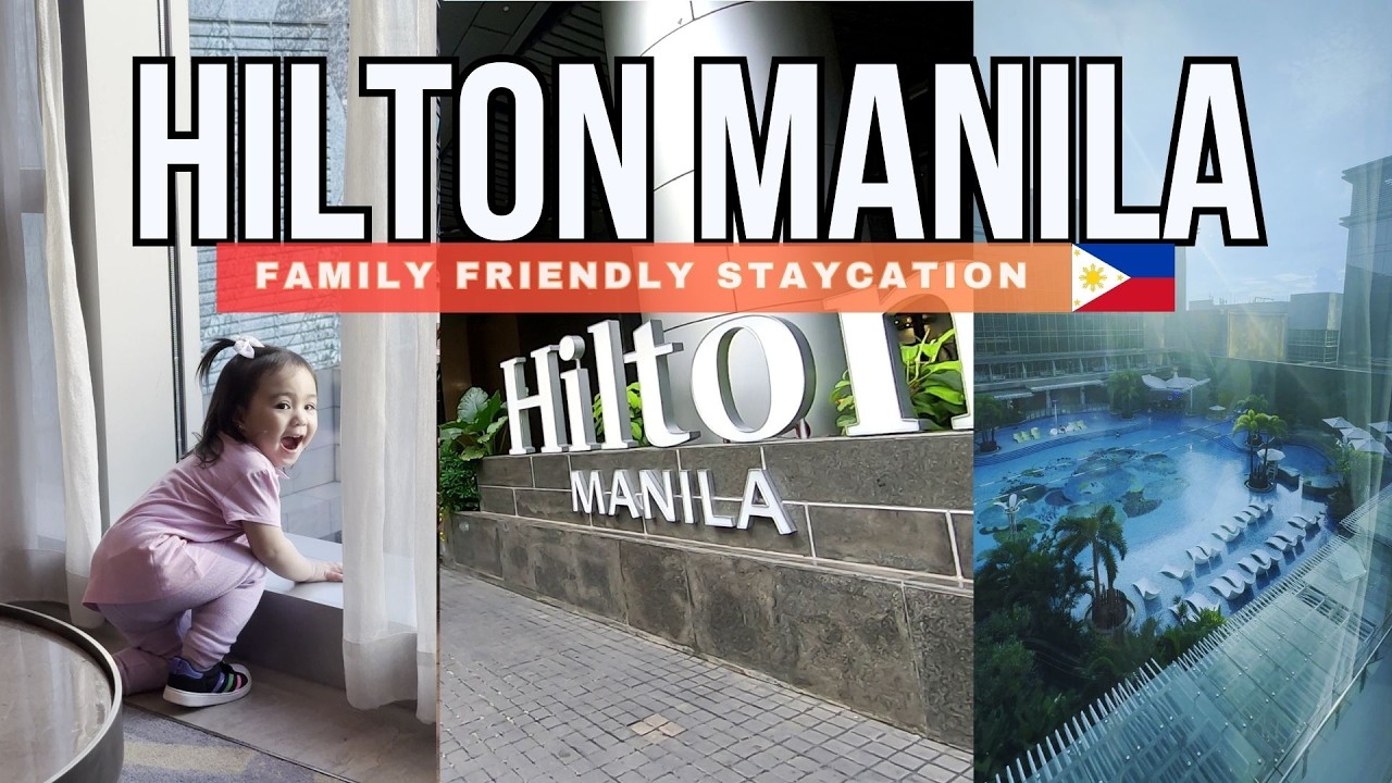 Мы провели ночь в отеле Hilton Manila и обнаружили, что это ИДЕАЛЬНЫЙ вариант семейного отдыха!
