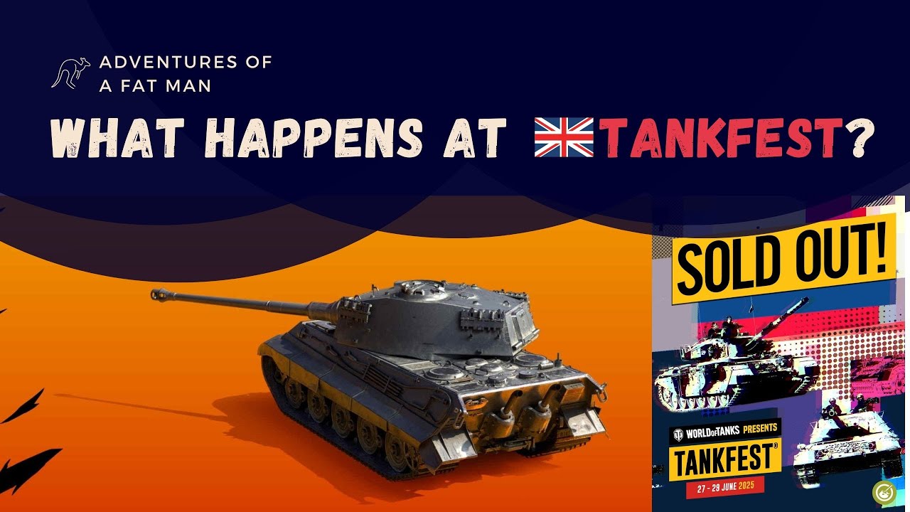 TANKFEST - What is it like? The Fat Man and The Kraken will show you...