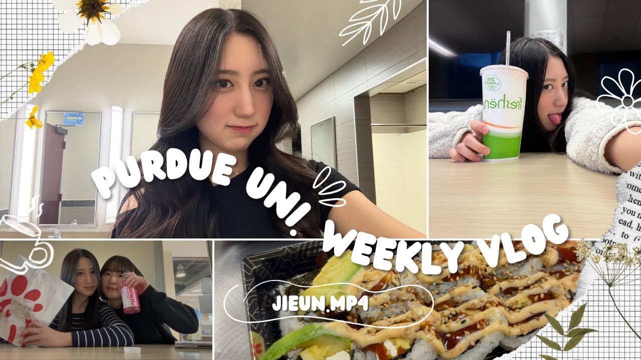시험기간에 번아웃 온 공대생의 일주일 | 퍼듀대학교 vlog | 06