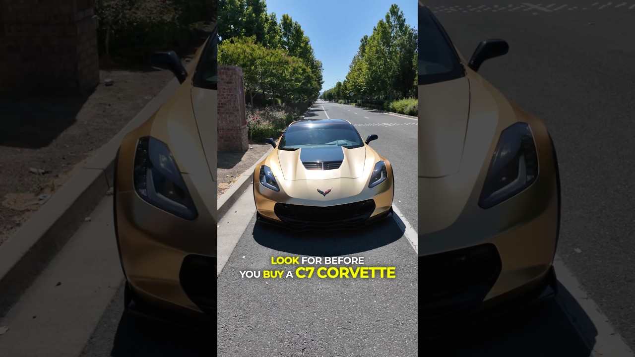 4 Things You NEED To Know Before Buying a C7 Corvette &mdash; #corvette #c7corvette #z06 #carshopping