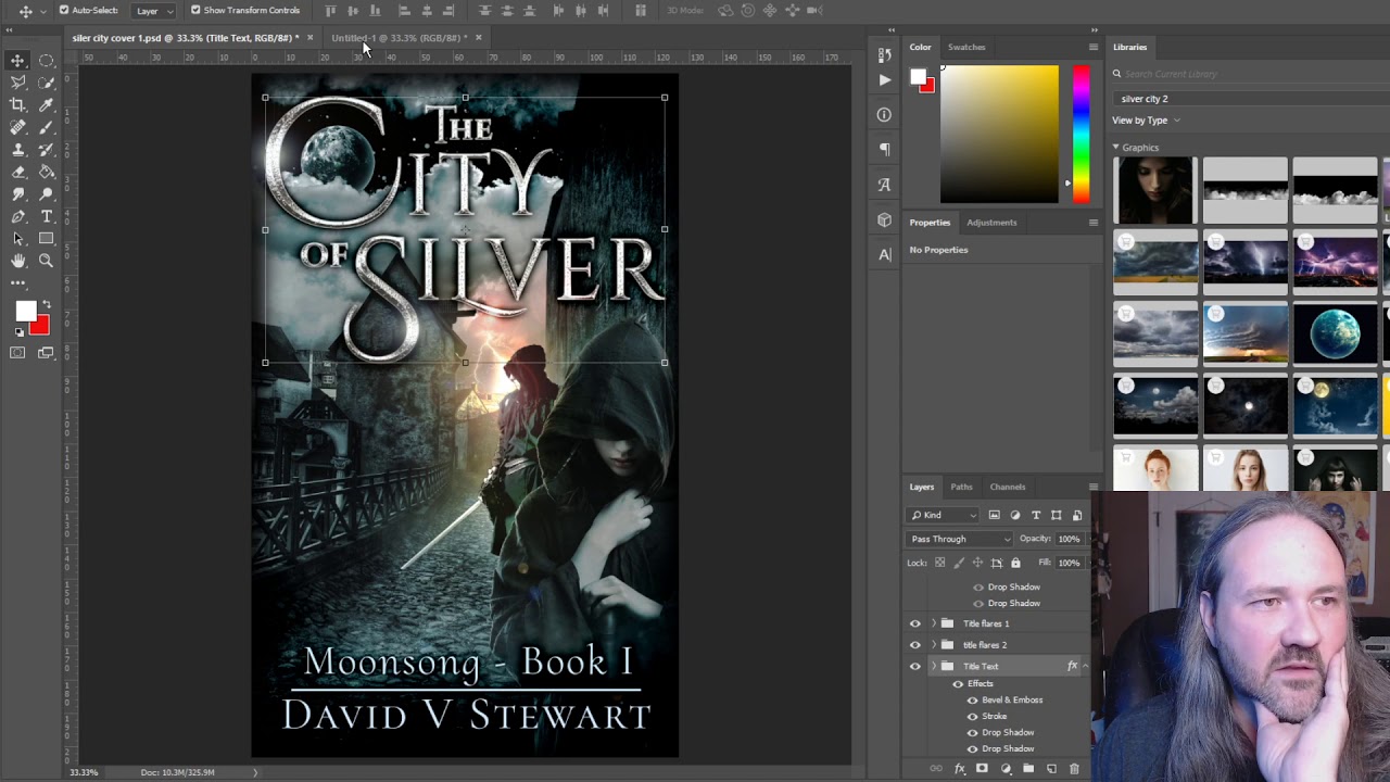 Making Great Title Text for a Book Cover
