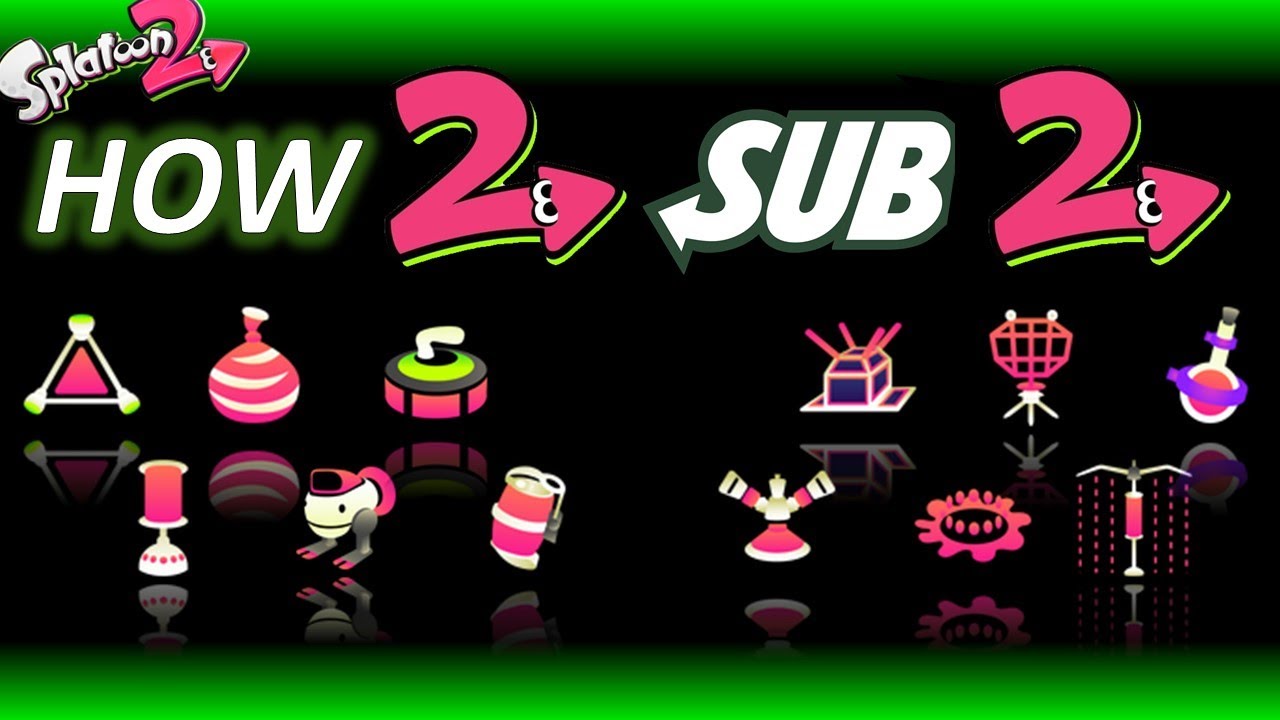 Splatoon 2 — Как использовать каждое дополнительное оружие 2 (включая шипучую бомбу)