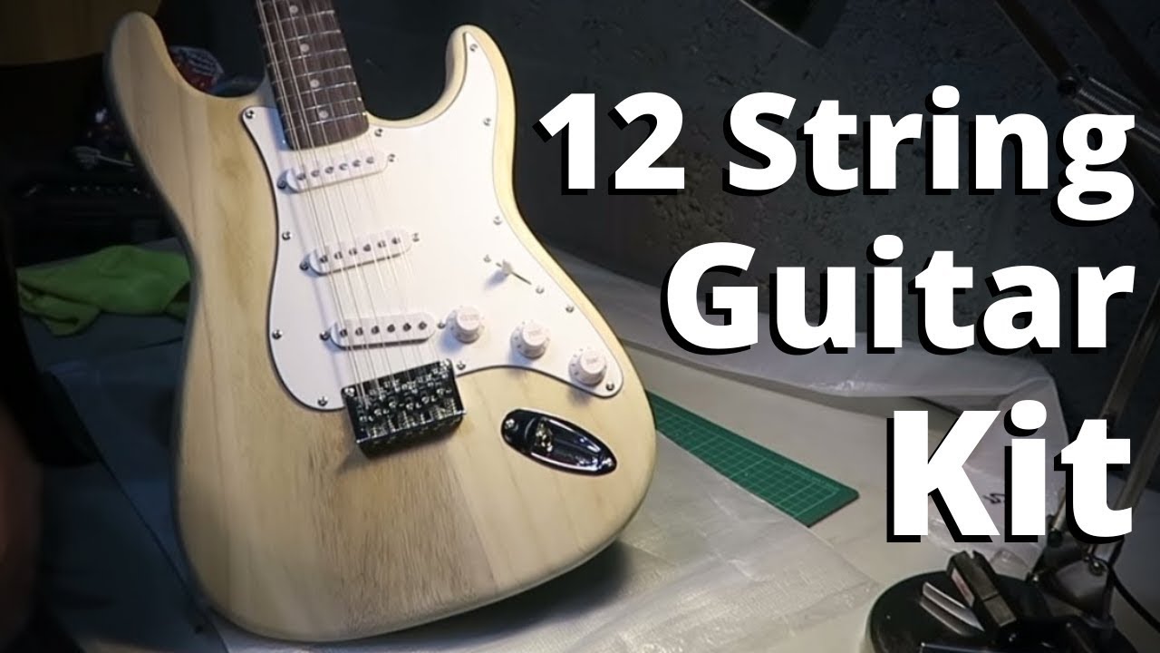 12 String Stratocaster DIY Kit Guitar Build