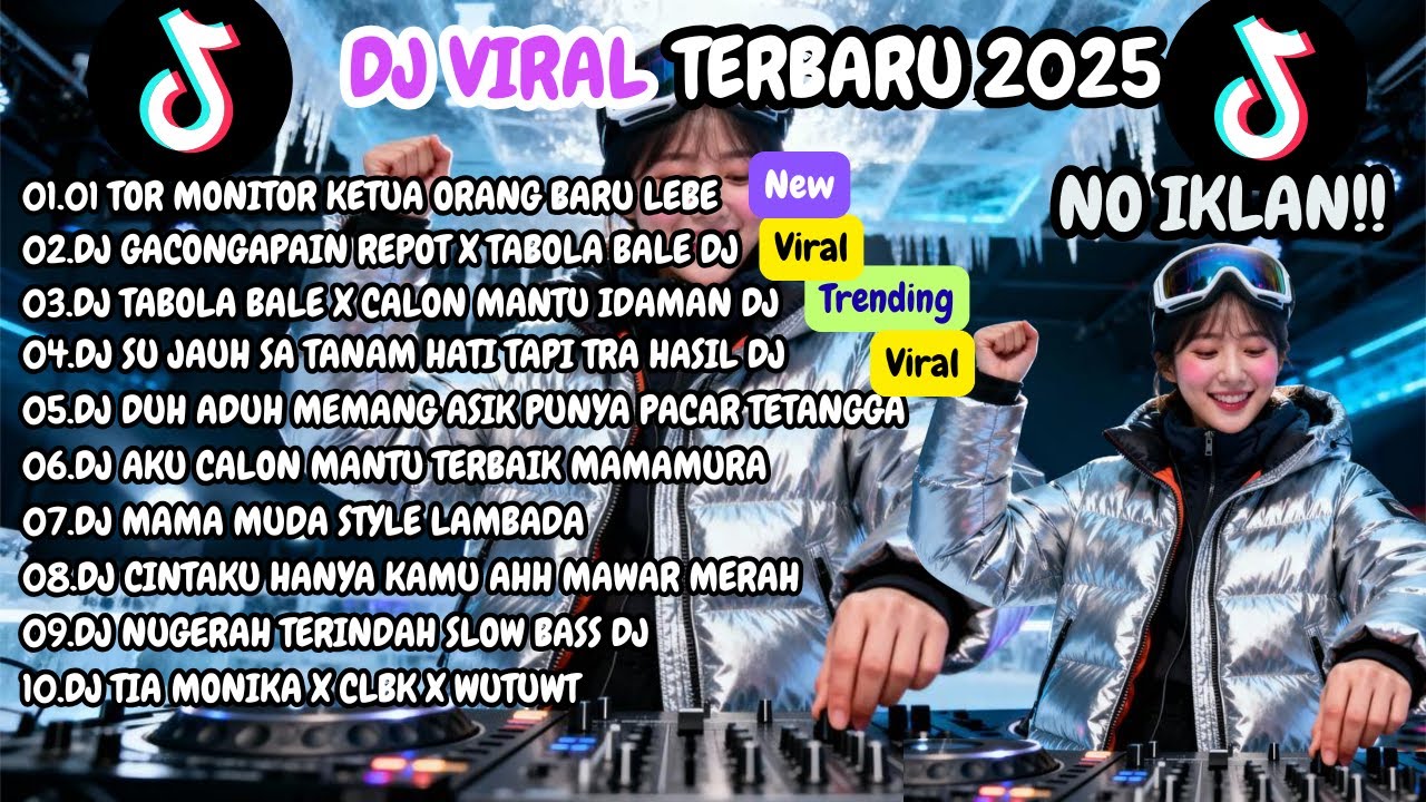 DJ TIKTOK TERBARU 2025🎵DJ TERMONITOR KETUA ORANG BARU BALE🎵DJ TABOLA BALE X CALON MANTU