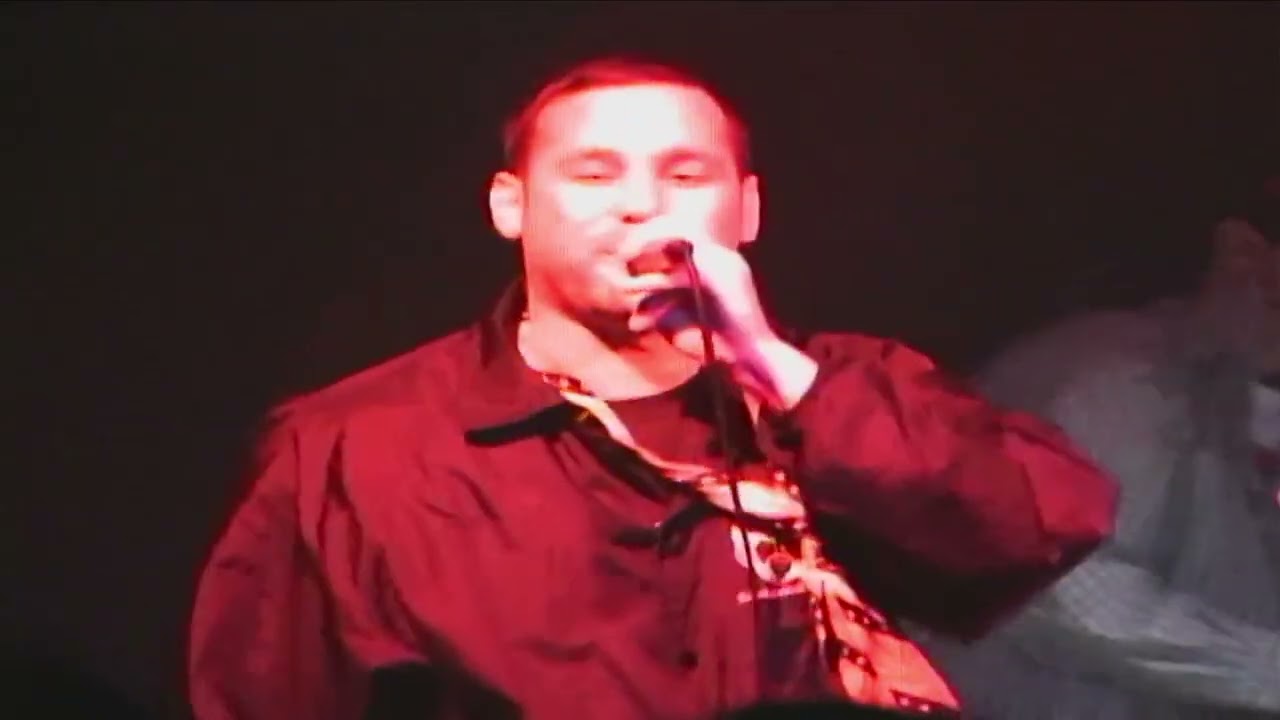 Sage Francis performing “Makeshift Patriot” live in Seattle (4/9/2002), shortly after 9/11