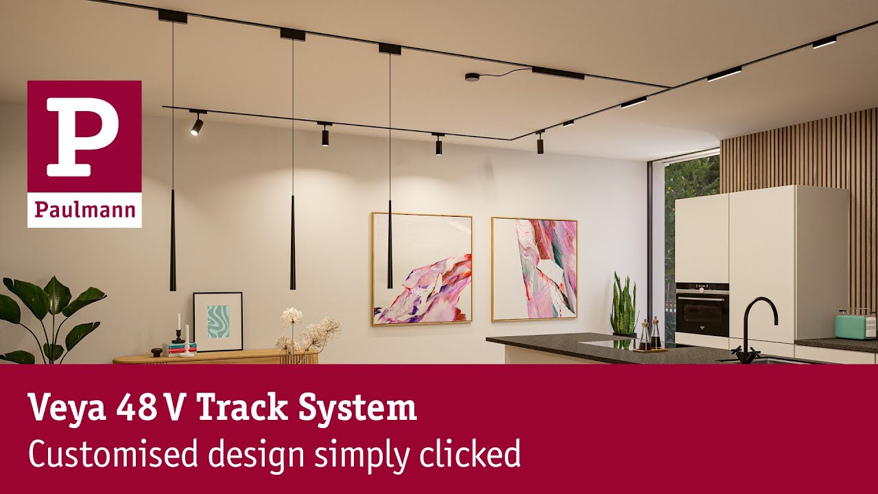 Veya 48V Track System – Your Custom Design, Clicked in Place