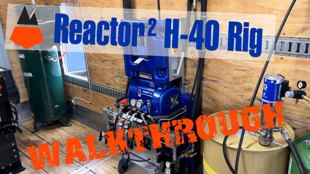 Reactor 2 H-40 Spray Foam Rig - Built for Power!