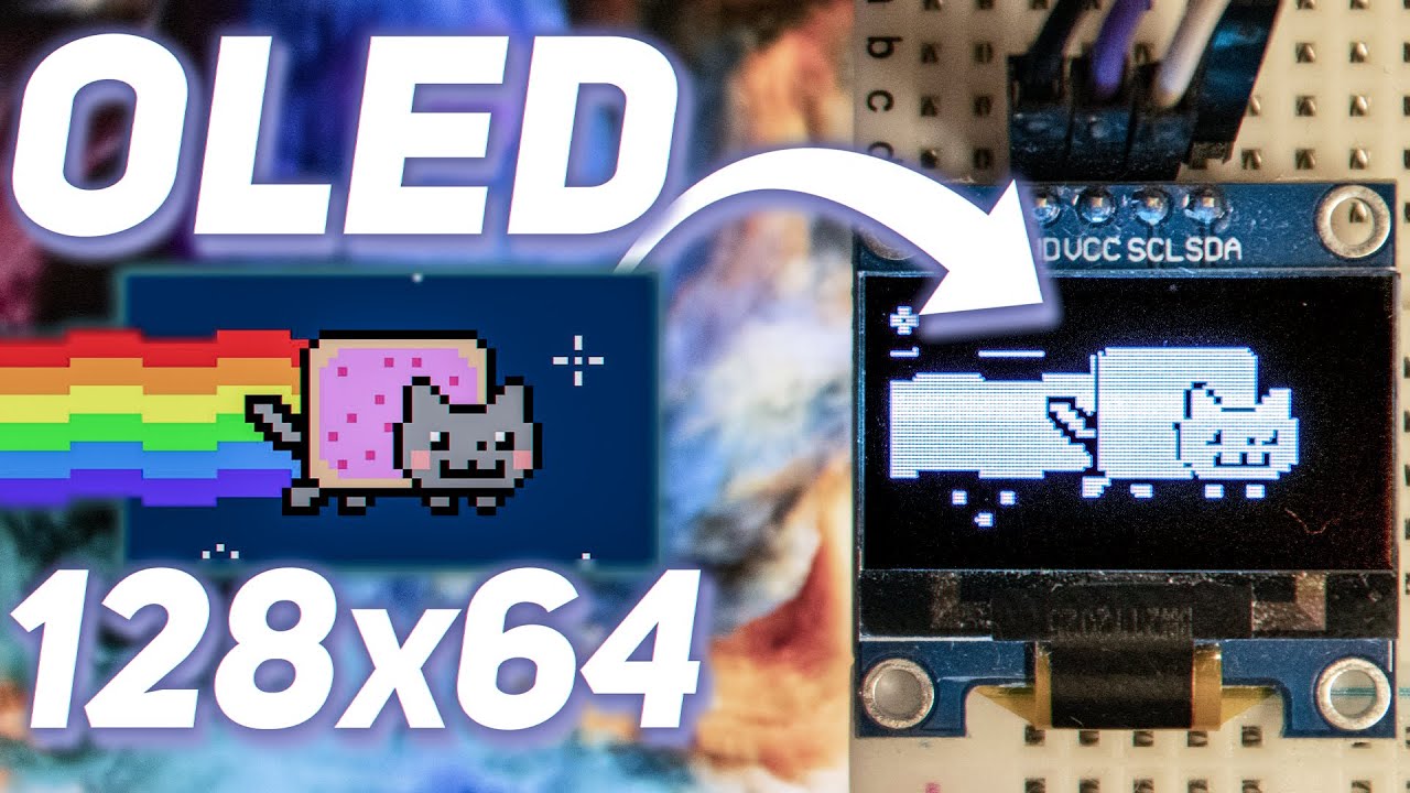 STM32 + OLED = отображение чего угодно