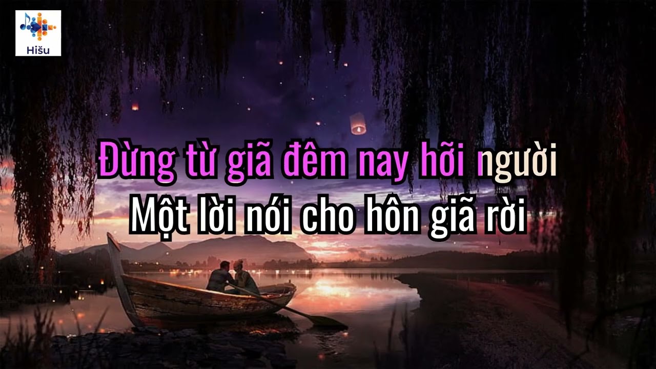 Tình Mãi Theo Ta  - Tác giả Diệu Hương - KARAOKE
