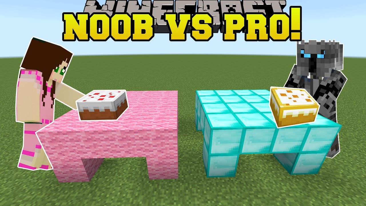 Minecraft: NOOB VS PRO!!! - PARTY GAMES!! - Mini-Game
