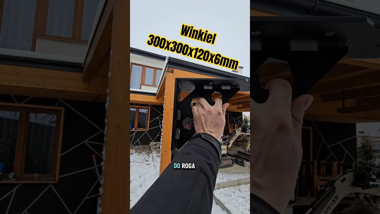 kątownik do zadań specjalnych.  300x300x120x6mm #kotwapro #krisarch #wszystkozaczynasieodpodstaw