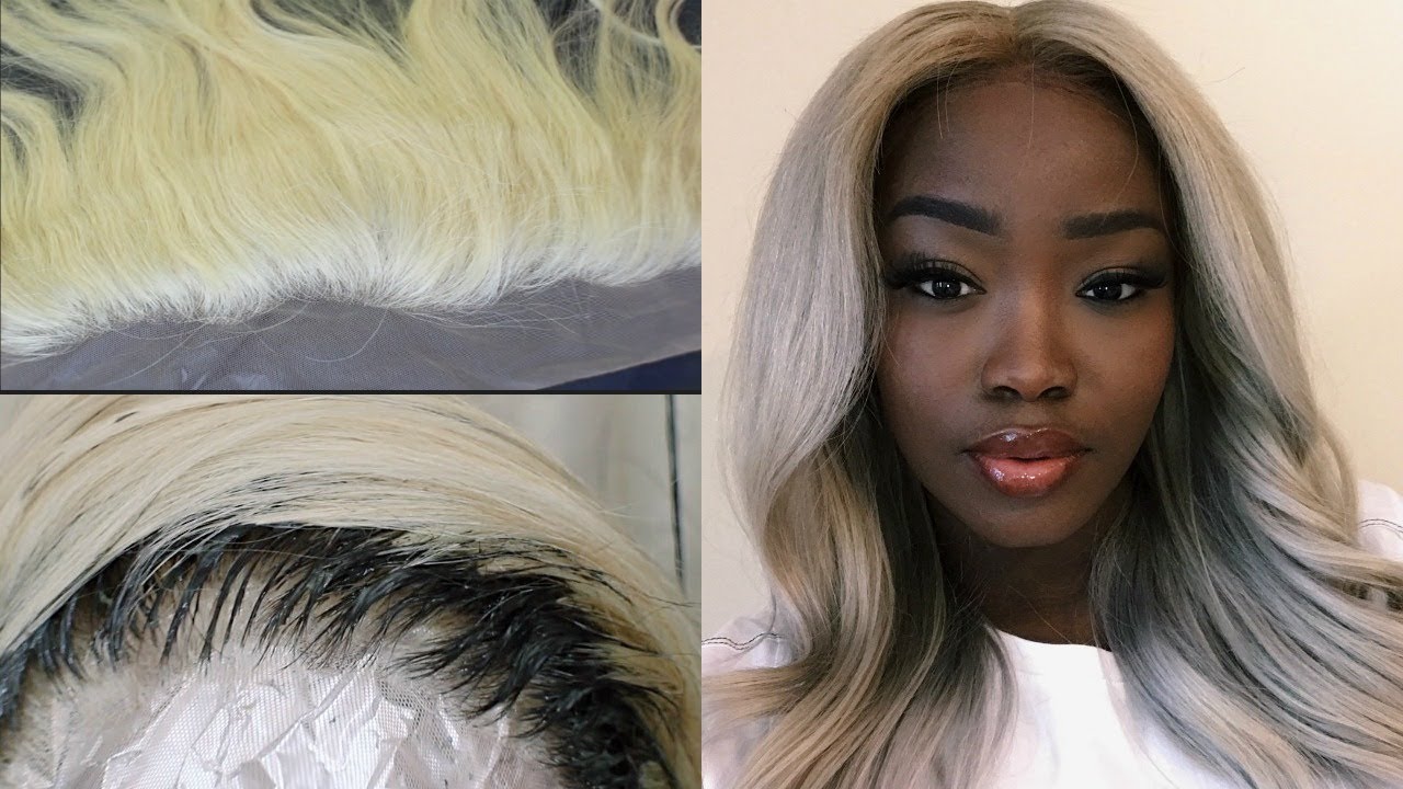 HOW TO :DARKEN THE ROOTS OF BLONDE HAIR /WIG #613 | DARKEN THE LACE OF #613 |DETAILED TUTORIAL
