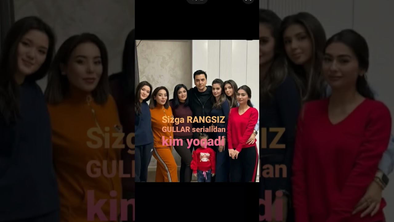 Sizga RANGSIZ GULLAR serialidan kim yoqadi? (shartlarini bajaring)