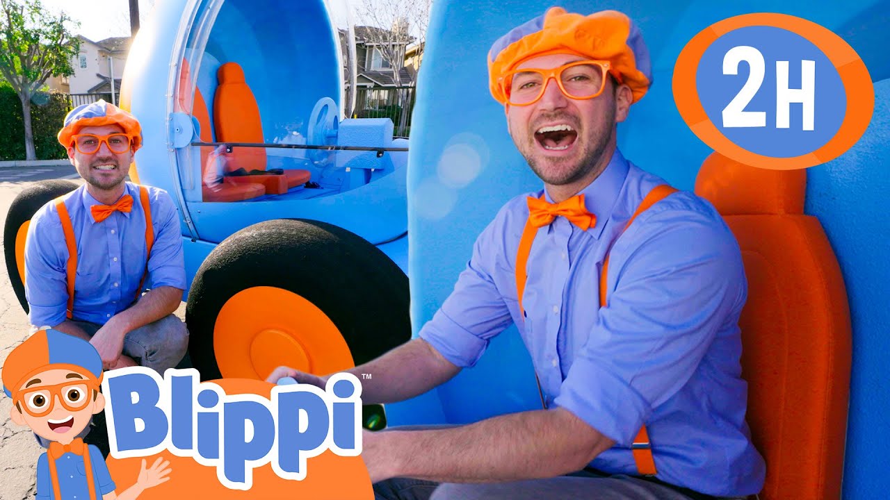 Take a Ride in the Blippi Mobile | BEST OF BLIPPI TOYS | Educational Videos for Kids