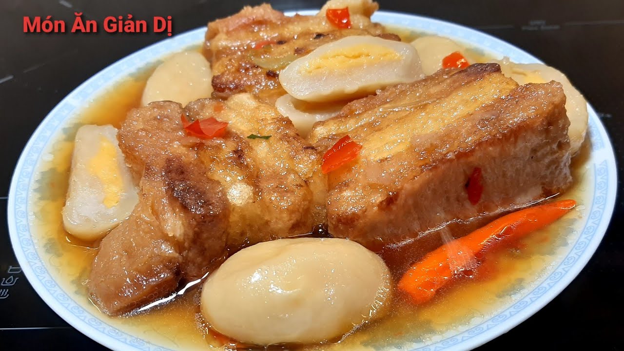 KHO TÀU CHAY ,Thơm ngon cho ngày tết /Món Ăn Giản Dị
