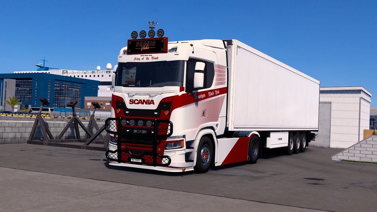 Euro Truck Simulator 2 - Scania S730  Bari-Bastia realistic profile - No Commentary