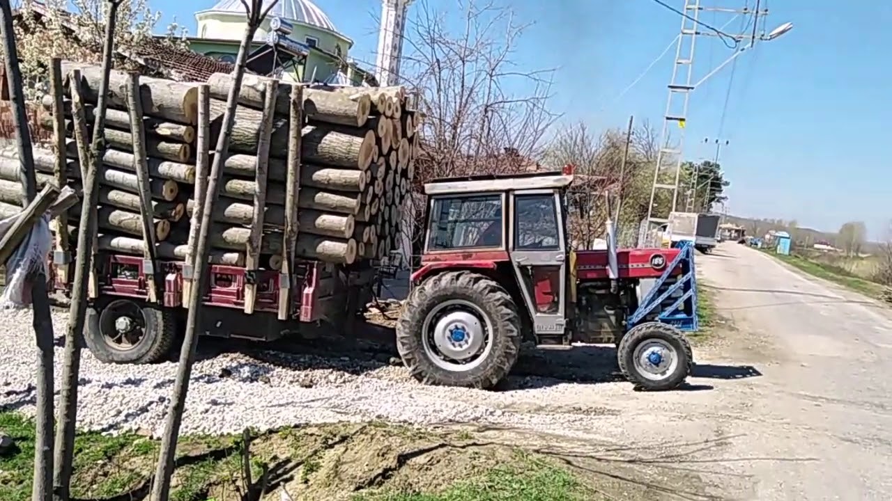 12.3 TON VE MASSEY FERGUSON 165 -212- ÇAKIL İLE MÜCADELE!