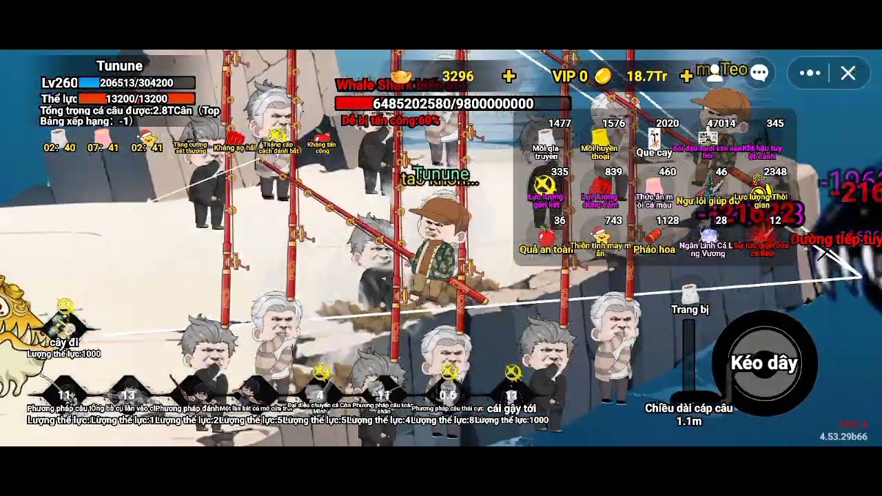 Edit câu cá ở Đông Nam 