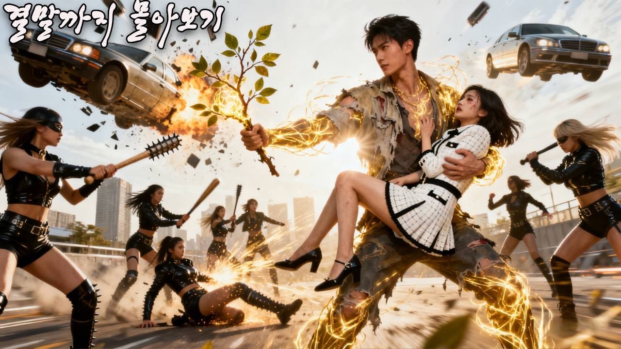 미녀 재벌이 목숨을 건 추격 속에서 위기에 처하자! 가난한 소년, 나무 가지 하나로 전장 제압! 그의 진짜 정체는 전쟁의 신! #cdrama #드라마 #kdrama