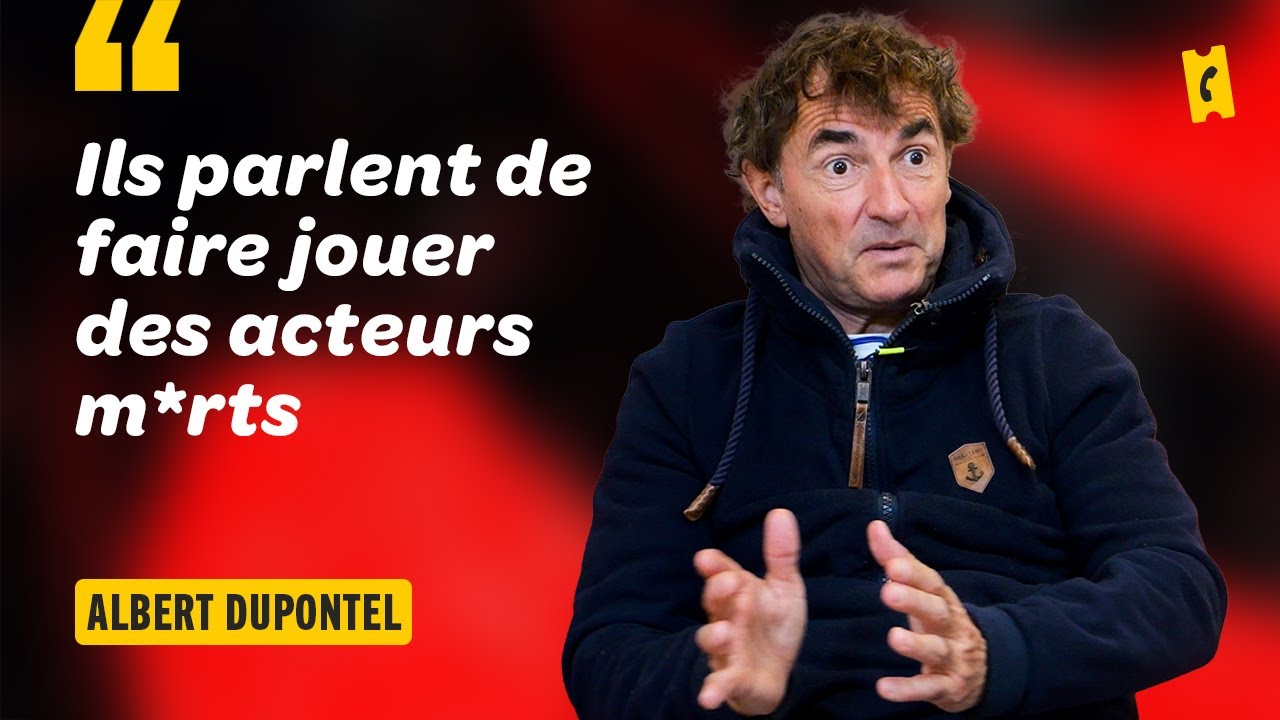 Peur de l'intelligence artificielle, Oppenheimer… L'avenir du cinéma vu par Albert Dupontel