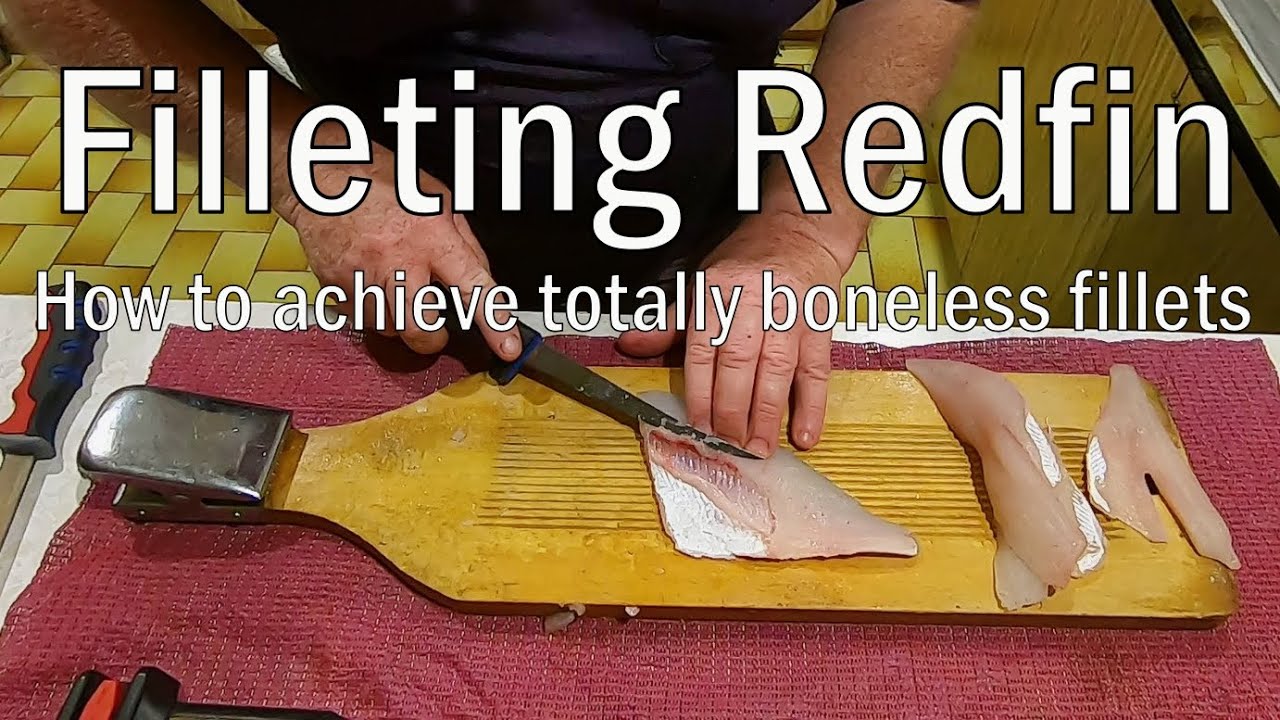 Filleting English Perch (Redfin) - How to achieve totally boneless fillets