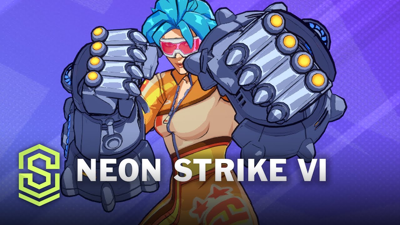 Neon Strike Vi 2XKO Skin Spotlight