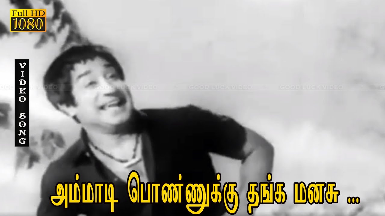 அம்மாடி பொண்ணுக்கு தங்க மனசு பாடல் HD | சிவாஜி கணேசன் | K.R.விஜயா | ராமன் எத்தனை ராமனடி .