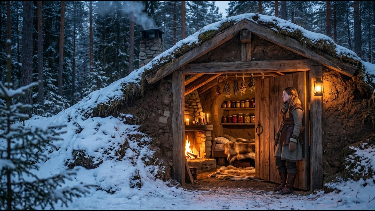 Thrown Out at 14, She Built a Dugout Cabin and Survived Three Winters Alone