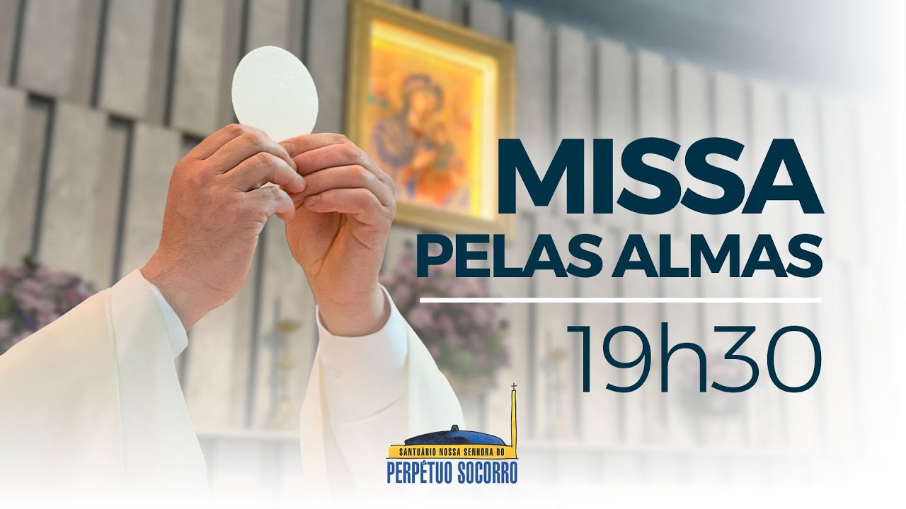 19h30 | Missa pelas Almas | AO VIVO | Pe. Charles, CSsR | 19/01/2026