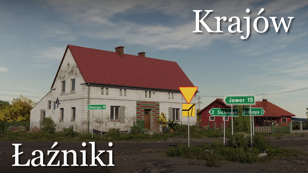 Krajów & Łaźniki - Zwiastun Mapy - Farming Simulator 22