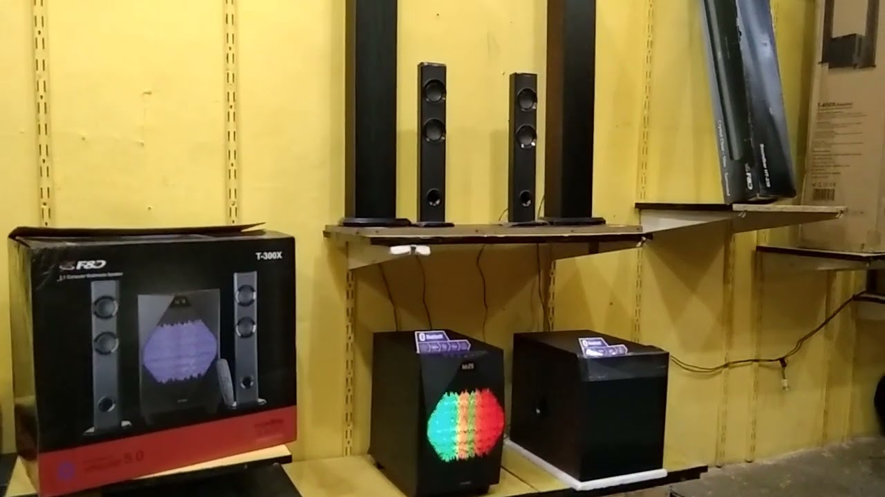 fenda f&d T300x live Robotic Sound Demo (@redonwebtv7300 )