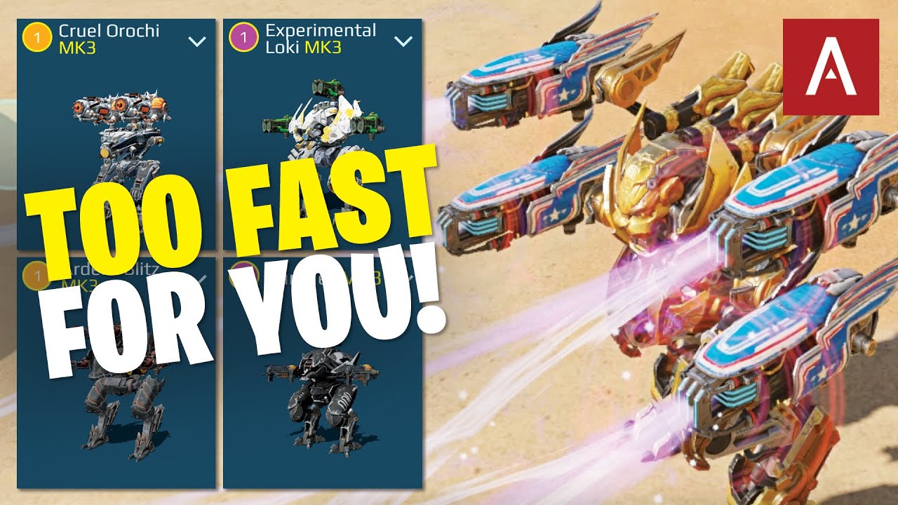 Too Fast For You! War Robots Dream Hangars Gameplay Ep.114 WR