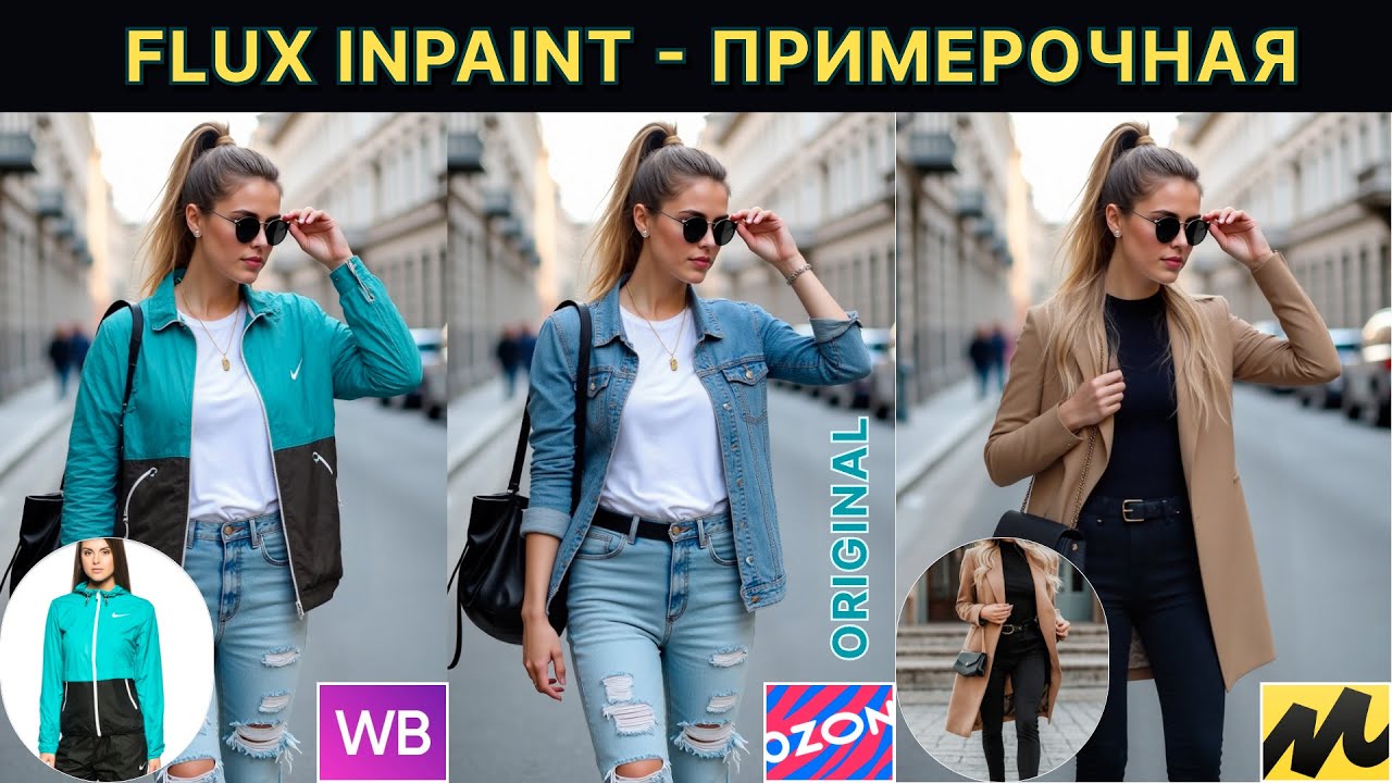 Flux Inpaint | Виртуальная примерочная
