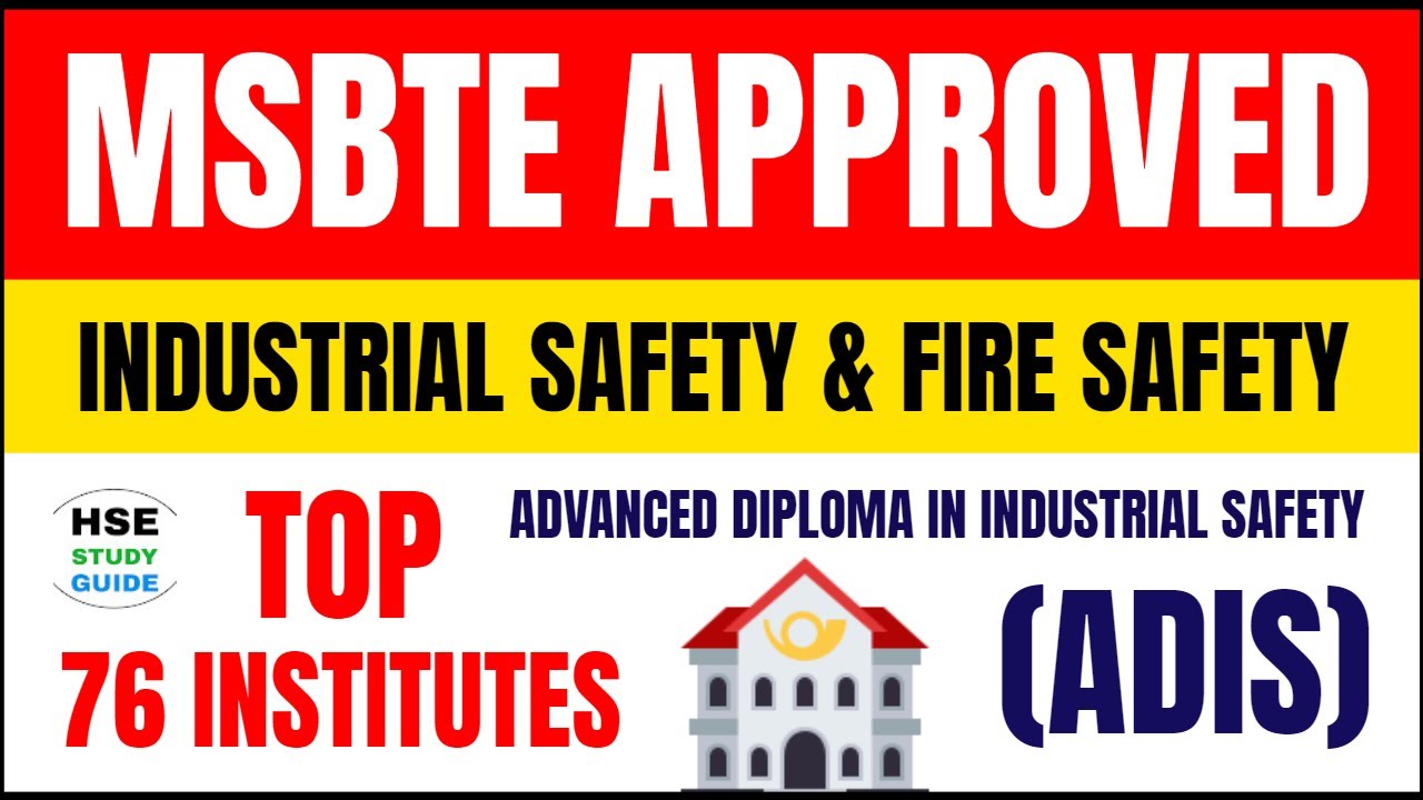 MSBTE Approved Fire and Safety Colleges | List of MSBTE ADIS Colleges 
