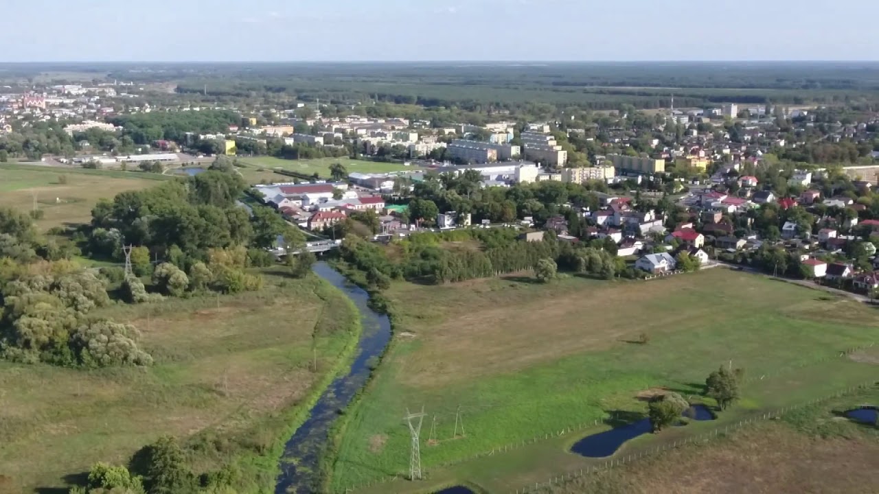 Biała Podlaska z lotu ptaka