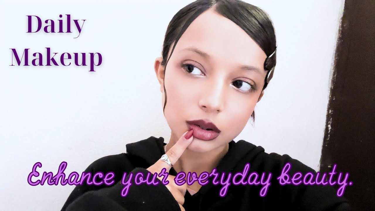 GRWM!🌟 Simple daily makeup tutorial!🌸 My 3rd YT vid 💄 #MakeupTutorial #DailyLook #GRWM #SimpleMakeup