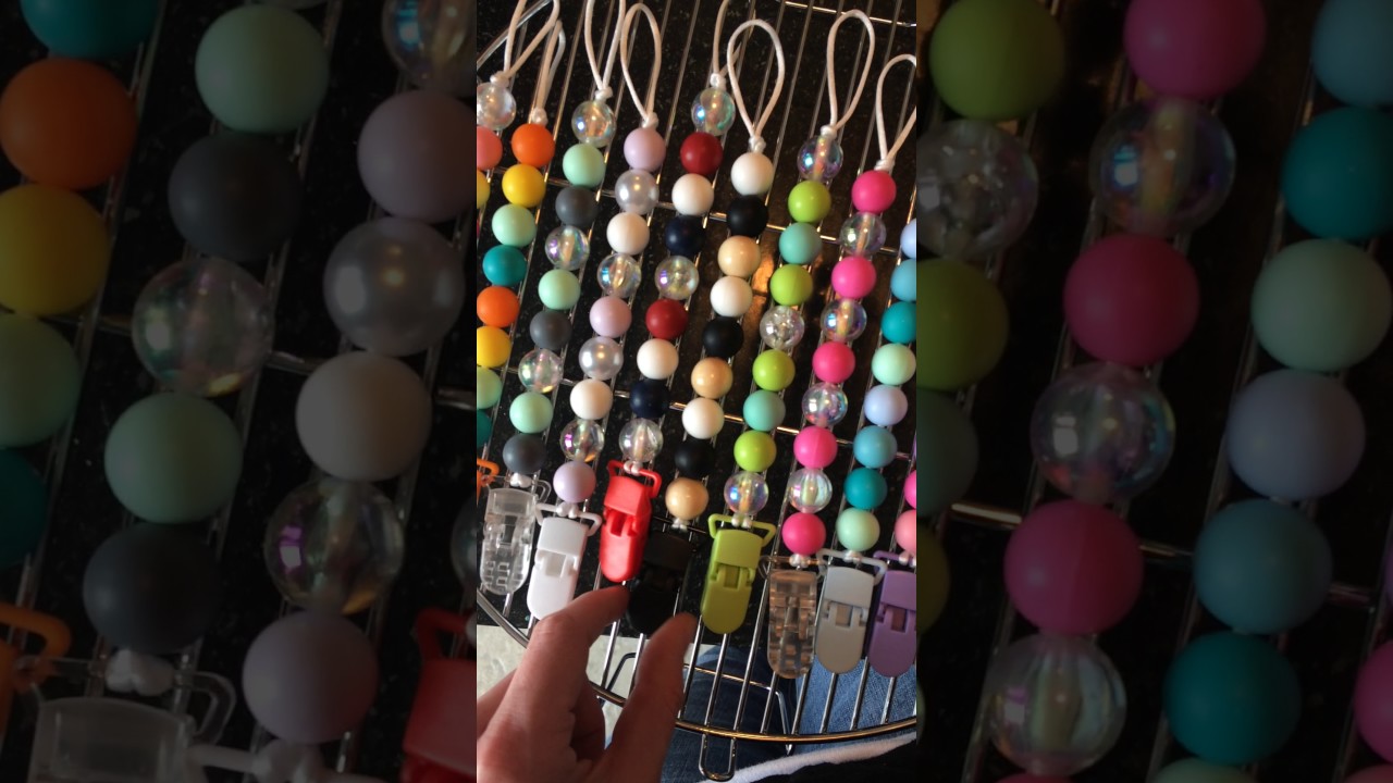 Handmade Pacifier Clips For SALE!!