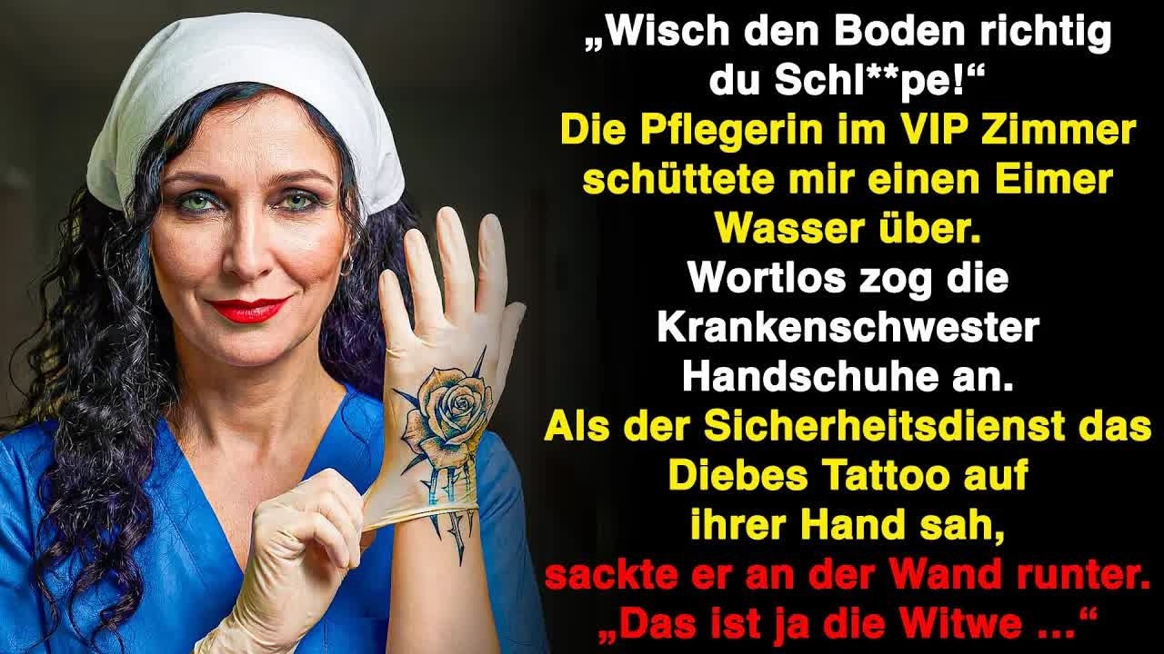 „Wisch den Boden richtig, du Schl＊＊pe!“ Dann sah er das Tattoo und sackte zusammen