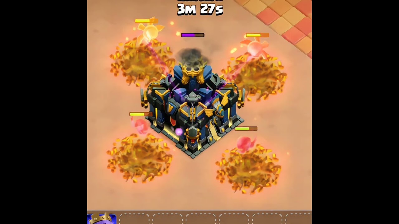 Angry Jelly vs th17 #coc #cocstrategy #supercell #attack