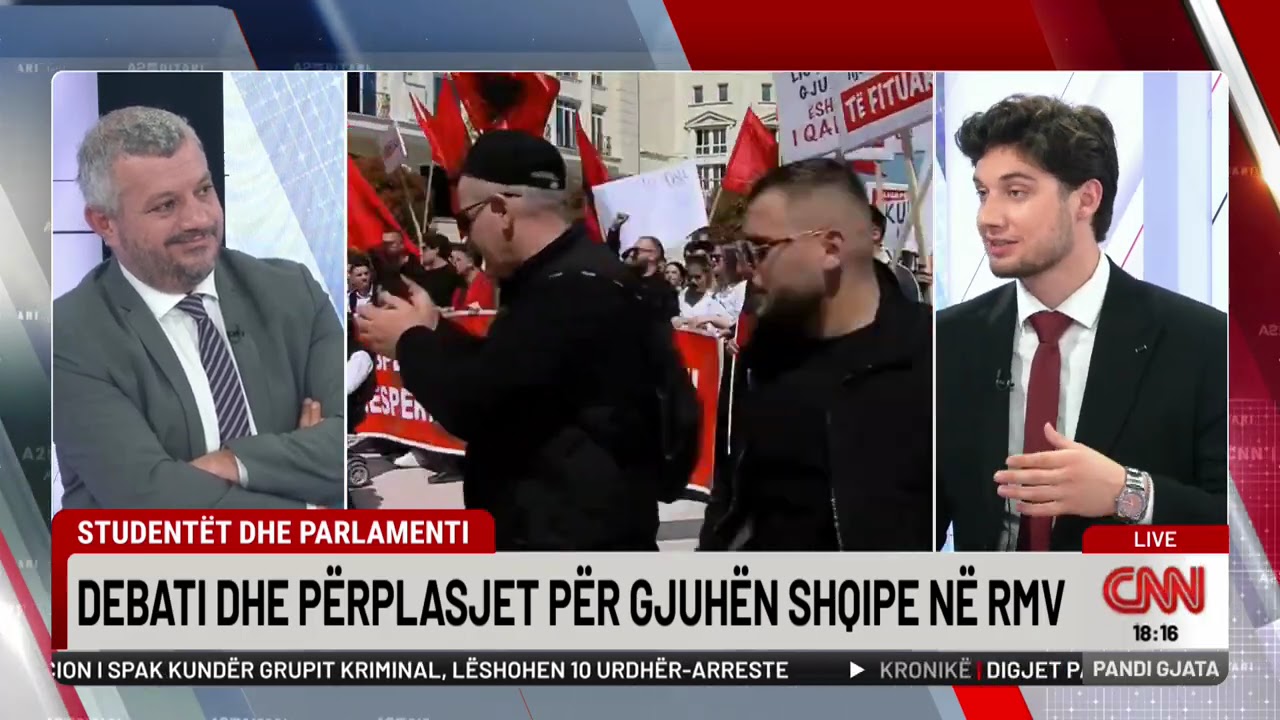 Partit&euml; politike dhe protesta e student&euml;ve, Ademi: Kemi k&euml;rkuar q&euml; protesta t&euml; mos politizohet