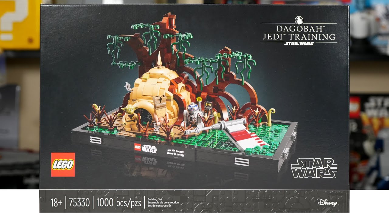 LEGO Star Wars 75330 DAGOBAH JEDI TRAINING Review! (2022)