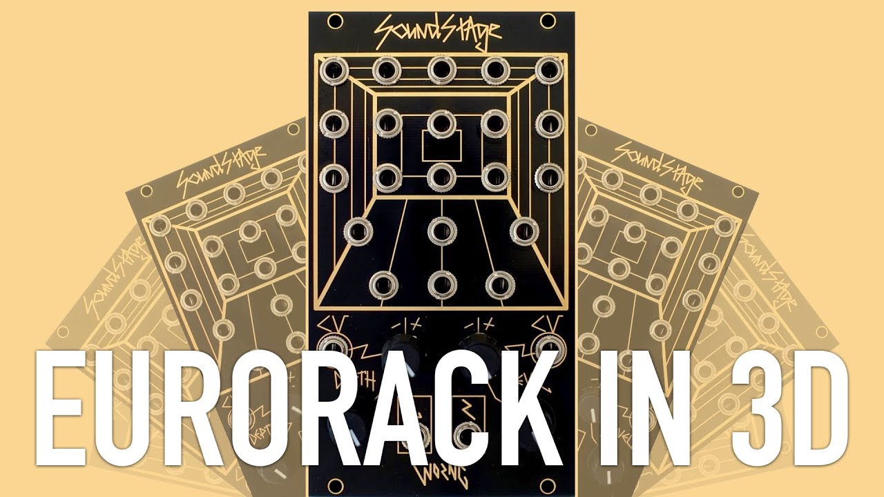 WORNG Electronics Soundstage // 3D stereo mixing + more in Eurorack
