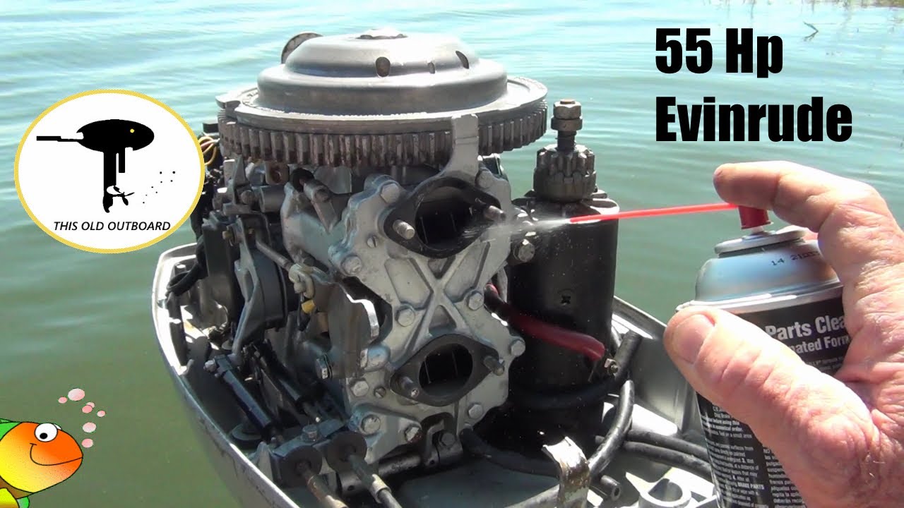 $200 55 Hp Parts Motor Runs Like a Champ but has Idle Issues. The Evinrude Saga Continues.
