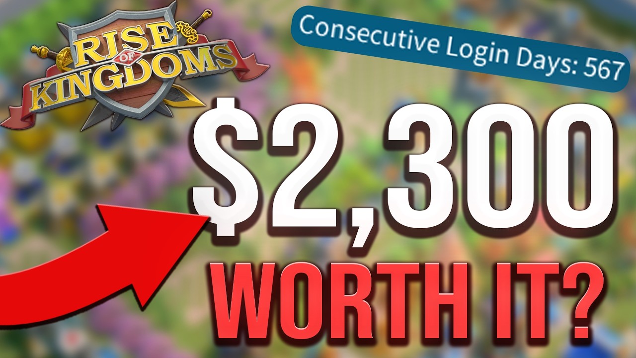 How Much I’ve Spent in 560 Days of Rise of Kingdoms...
