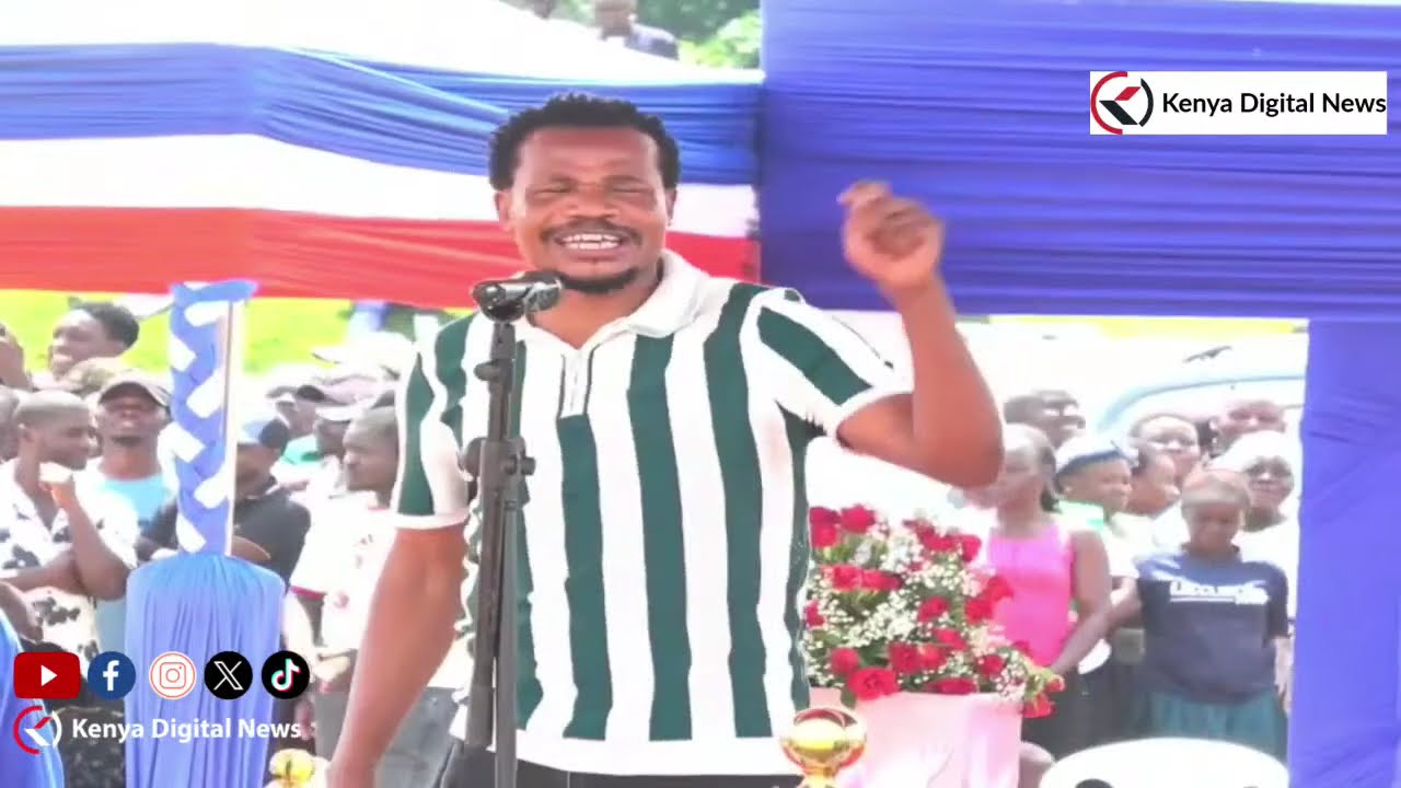 Pk Salasya's speech before Sifuna that left the crowd charged - Tutashirikiana na mtoto wetu Sifuna