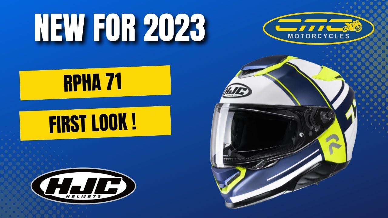 New For 2023 First Look | HJC RPHA 71 Motorcycle Helmet EC 22.06