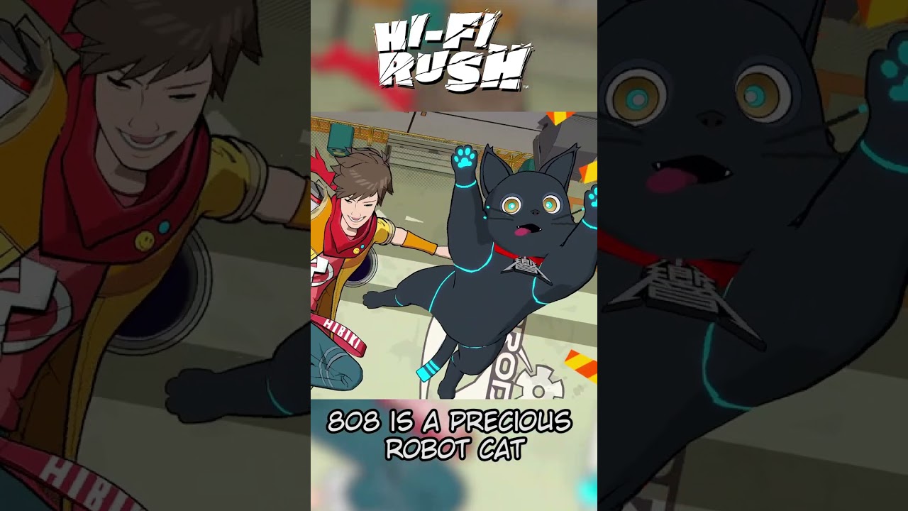 808 is the most precious cat | Hi-Fi RUSH (Short)