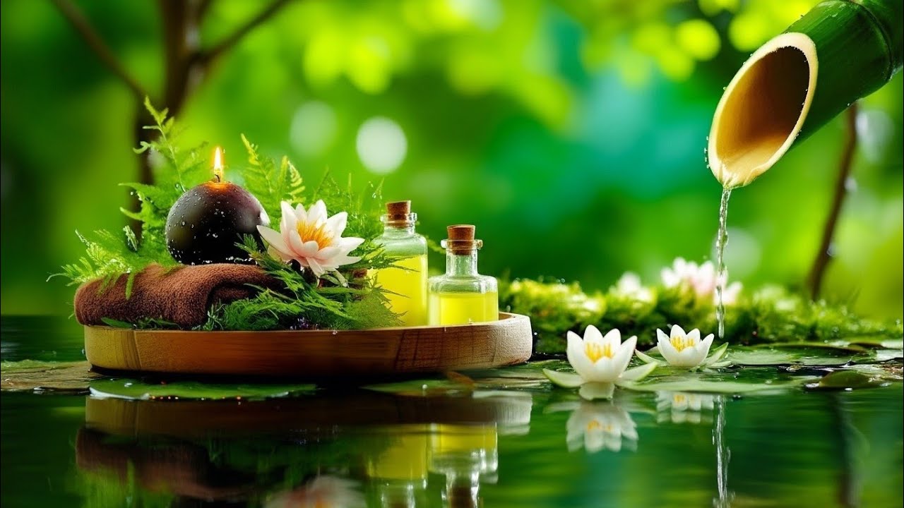 Soothing Relaxation and Deep Sleep Music🌿 Relaxing Music and Water Sounds, Spa & Emotional Healing