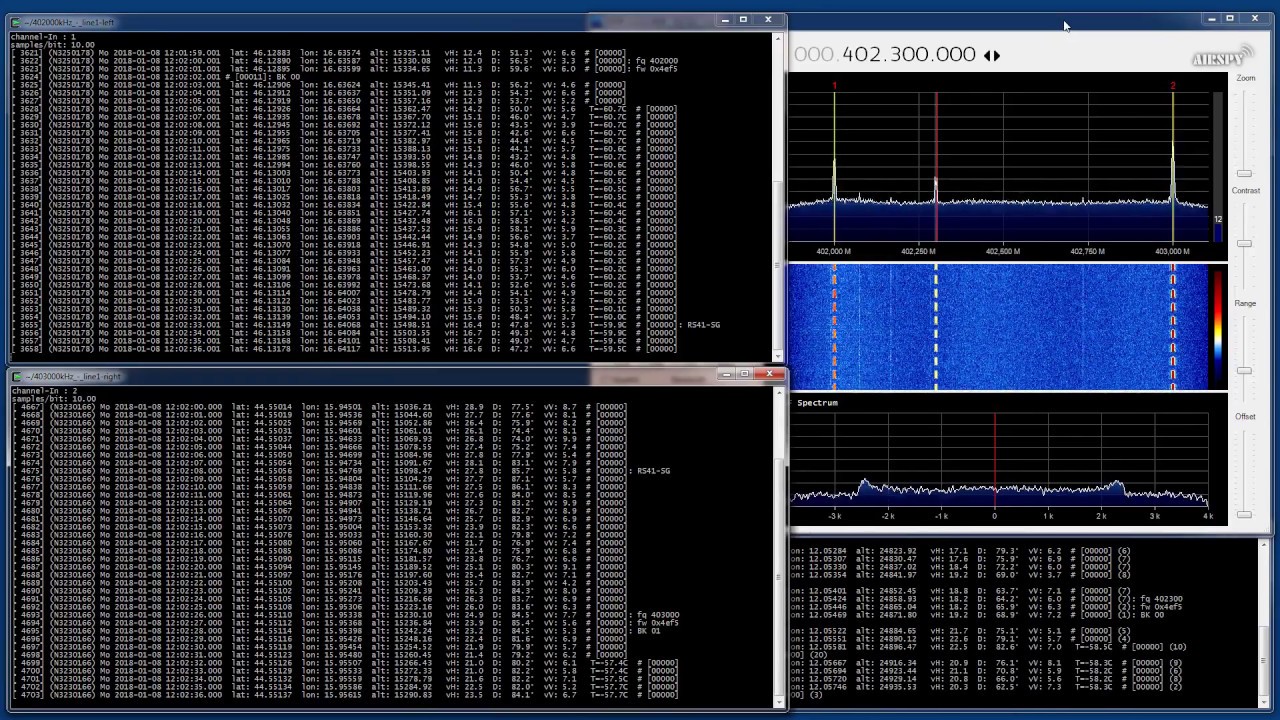 decode multiple radiosondes